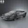 Lamborghini Diablo VT 1993 3d model