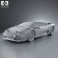 Lamborghini Diablo VT 1993 3d model