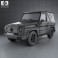Mercedes-Benz G-Class Cabriolet 3-door 2011 3d model