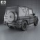 Mercedes-Benz G-Class Cabriolet 3-door 2011 3d model