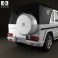 Mercedes-Benz G-Class Cabriolet 3-door 2011 3d model