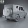 Mercedes-Benz G-Class Cabriolet 3-door 2011 3d model