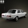 Mercedes-Benz W123 sedan 1975 3d model