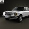 Mercedes-Benz W123 sedan 1975 3d model