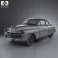 Mercury Eight Coupe 1949 3d model