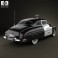 Mercury Eight Coupe Police 1949 3d model