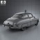Mercury Eight Coupe Police 1949 3d model