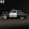 Mercury Eight Coupe Police 1949 3d model