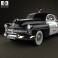 Mercury Eight Coupe Police 1949 3d model