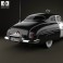 Mercury Eight Coupe Police 1949 3d model