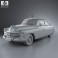 Mercury Eight Coupe Police 1949 3d model