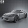 Nissan 370Z Roadster 2009 3d model