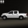 Nissan Frontier Crew Cab Short Bed 2012 3d model