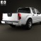 Nissan Frontier Crew Cab Short Bed 2012 3d model