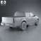 Nissan Frontier Crew Cab Short Bed 2012 3d model