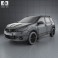 Nissan Qashqai+2 2010 3d model