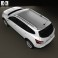 Nissan Qashqai+2 2010 3d model