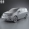 Nissan Quest 2011 3d model