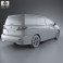 Nissan Quest 2011 3d model