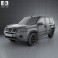 Nissan X-Trail 2011 3d model