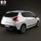 Peugeot 3008 Hybrid 2012 3d model