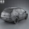 Peugeot 3008 Hybrid 2012 3d model