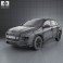 Peugeot 4008 2012 3d model