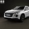 Peugeot 4008 2012 3d model