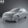Peugeot 4008 2012 3d model