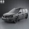 Renault Logan MCV 2011 3d model