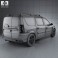 Renault Logan MCV 2011 3d model
