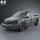 Renault Logan Pickup 2011 3d model