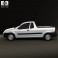 Renault Logan Pickup 2011 3d model
