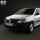 Renault Logan Pickup 2011 3d model