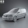 Renault Logan Van 2011 3d model