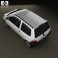 Renault Twingo 1992 3d model