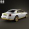 Rolls-Royce Ghost Diva Fenice Milano with HQ Interior 2012 3d model
