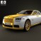 Rolls-Royce Ghost Diva Fenice Milano with HQ Interior 2012 3d model