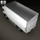 Scania P Box 2011 3d model