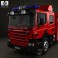 Scania P Fire Truck 2011 3d model
