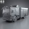 Scania P Fire Truck 2011 3d model