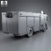 Scania P Fire Truck 2011 3d model