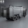 Scania P Fire Truck Airport 2011 3d model