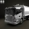 Scania P Garbage 2011 3d model