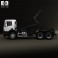 Scania P Hook Loader 2011 3d model