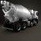Scania P Mixer 2011 3d model