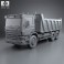Scania P Tipper 2011 3d model