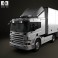 Scania P Tractor Trailer 2011 3d model