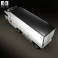 Scania P Tractor Trailer 2011 3d model