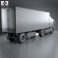 Scania P Tractor Trailer 2011 3d model